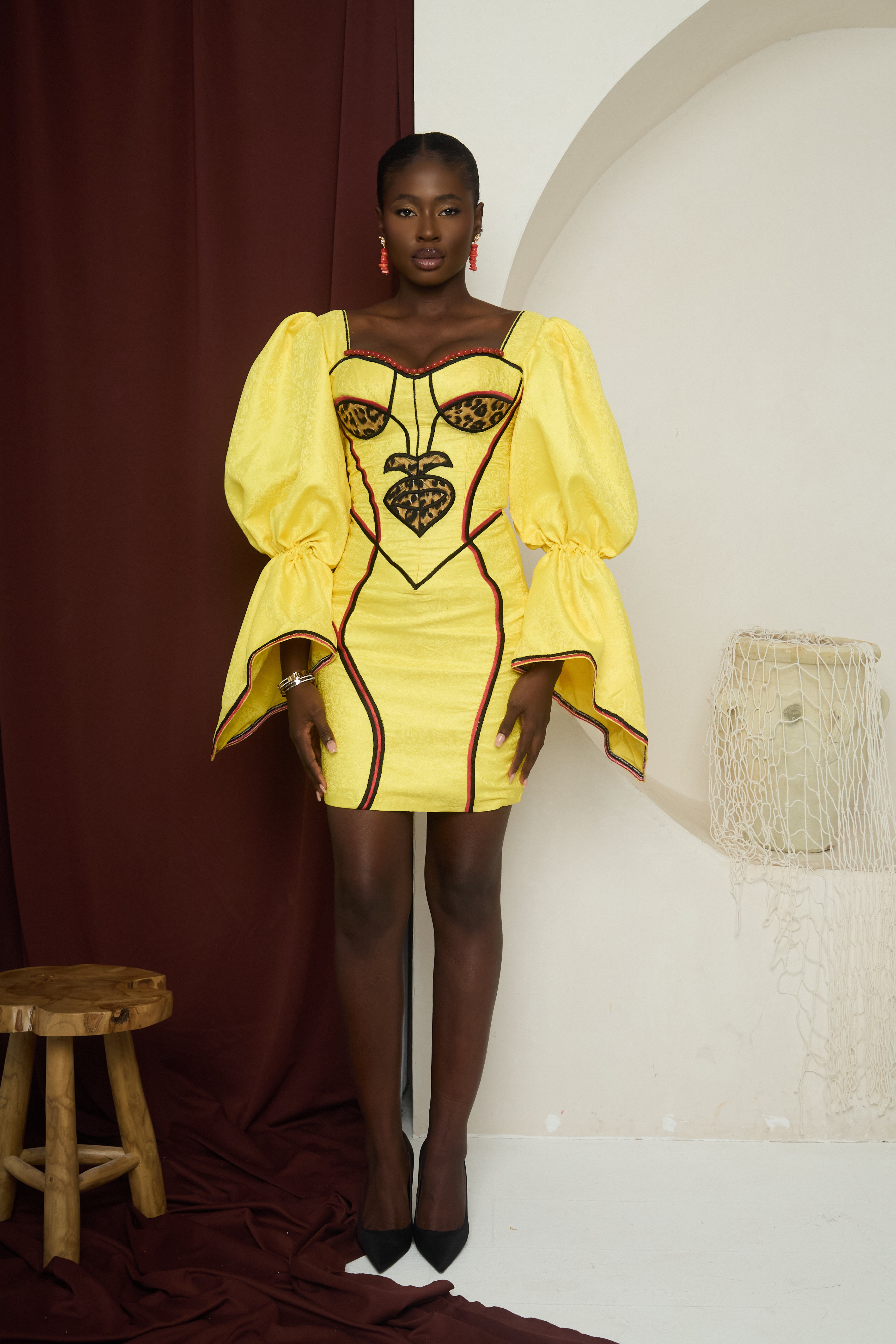 Masquerade Mini Dress