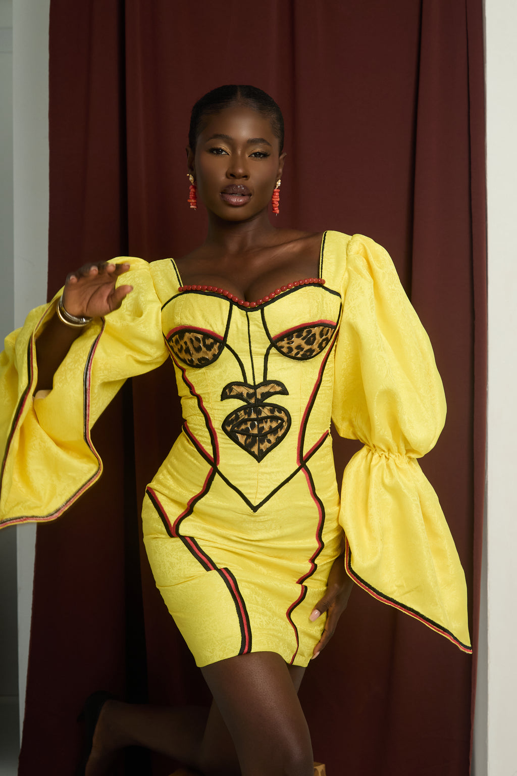 Masquerade Mini Dress