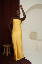 River Flow Satin Gown