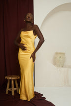 River Flow Satin Gown